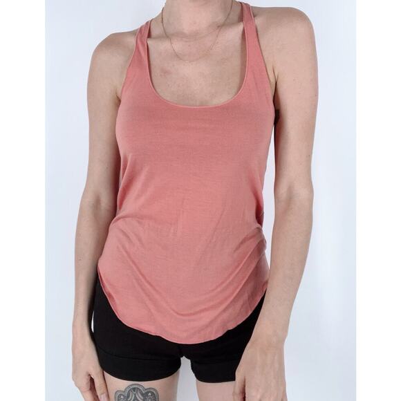American Rag Salmon Racerback Sleeveless Tank Top Size Small - Picture 1 of 3